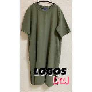 ロゴス(LOGOS)のLOGOS＊ロゴス＊ロングシャツワンピース＊リネン混(ロングワンピース/マキシワンピース)