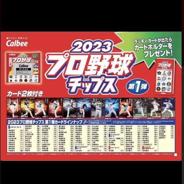 プロ野球チップス　2023 第一弾　コンプリートセット