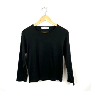 サンローラン(Saint Laurent)の極美品　SAINT LAURENT ロゴパッチ　ロングスリーブカットソー(Tシャツ/カットソー(七分/長袖))