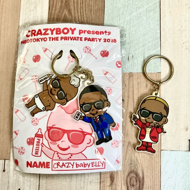 CRAZYBOY ELLY ラバーキーホルダー　ストラップ エンタメ/ホビーのタレントグッズ(ミュージシャン)の商品写真