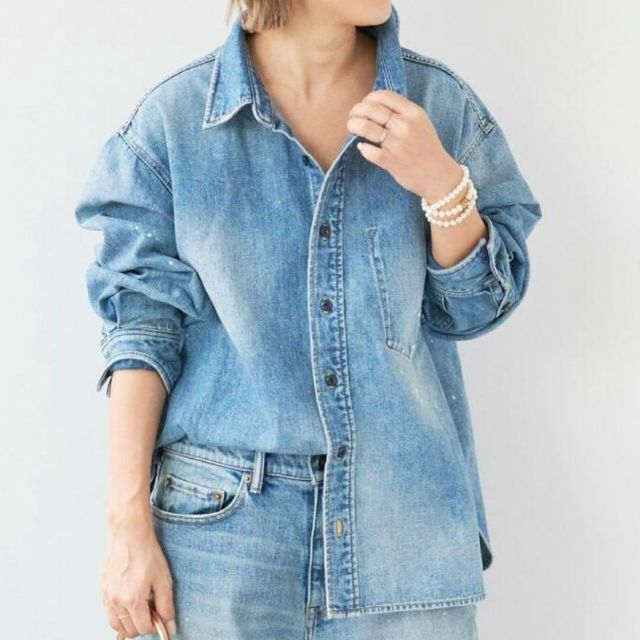 les Tendre DENIM シャツ3 Plage 新品 www.synple.fr