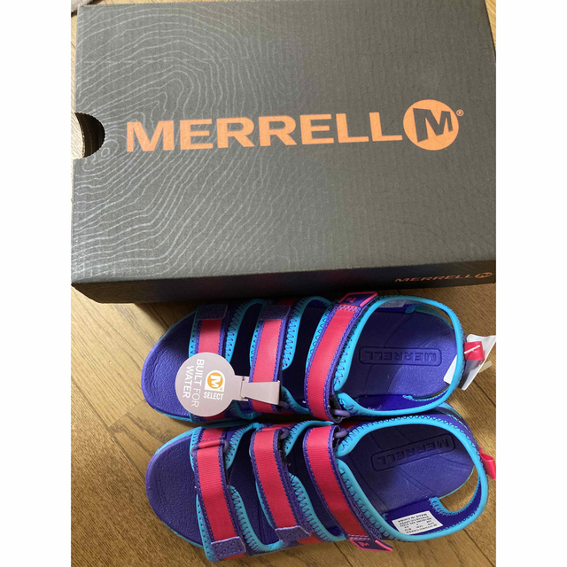 MERRELL(メレル)のMERRELL メレル　キッズ　ハイドロクリーク　スポーツサンダル　21cm キッズ/ベビー/マタニティのキッズ靴/シューズ(15cm~)(サンダル)の商品写真