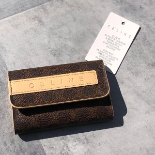 セリーヌ(celine)の新品未使用 セリーヌ マカダム柄キーケース(キーケース)