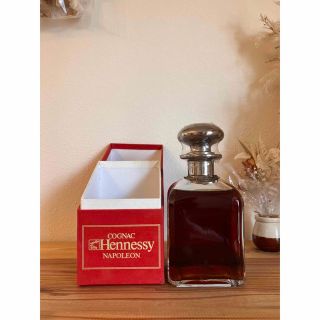 値下！HENNESSY NAPOLEON COGNAC シルバーキャップ★古酒(ブランデー)