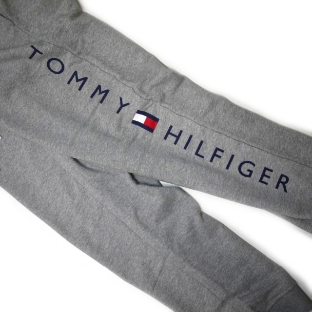 TOMMY HILFIGER(トミーヒルフィガー)のトミーヒルフィガー スウェット ジョガーパンツ(XL) グレー TOMMY メンズのパンツ(その他)の商品写真