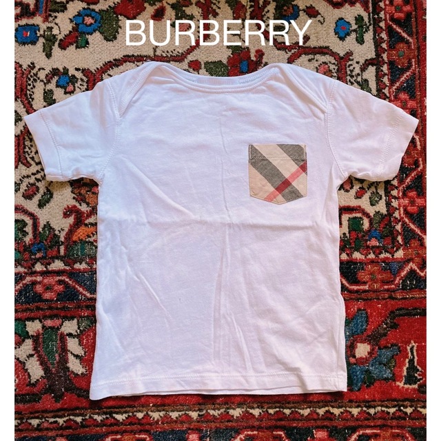 BURBERRY(バーバリー)のBURBERRY バーバリー　ノバチェック　Tシャツ キッズ/ベビー/マタニティのキッズ服男の子用(90cm~)(Tシャツ/カットソー)の商品写真