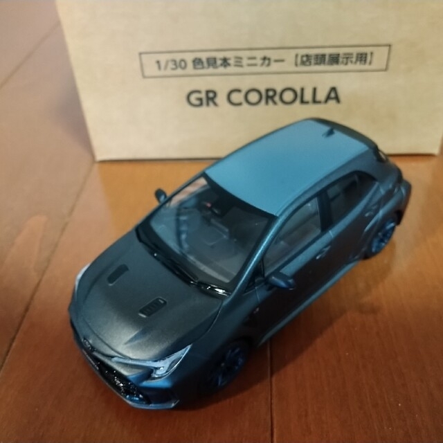 トヨタ GR カローラ 1/30 ミニカー 新品 非売品 マットスティール