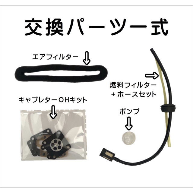 草刈機 丸山製作所BIG-Mシリーズ 解説書付オーバーホールセット その他のその他(その他)の商品写真