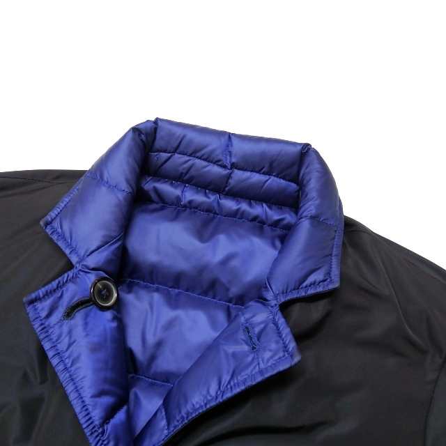 ジルサンダー JIL SANDER リバーシブル ダウンコート 34 ブラック