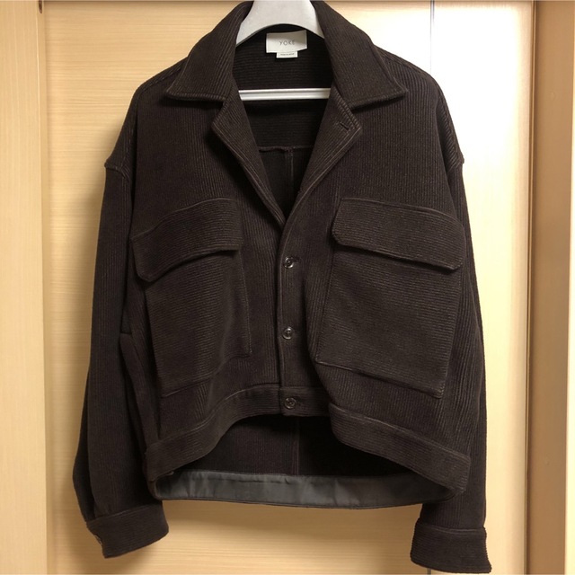 YOKE ヨーク KNIT CORDUROY BLOUSON ジャケット 公式+セール/情報
