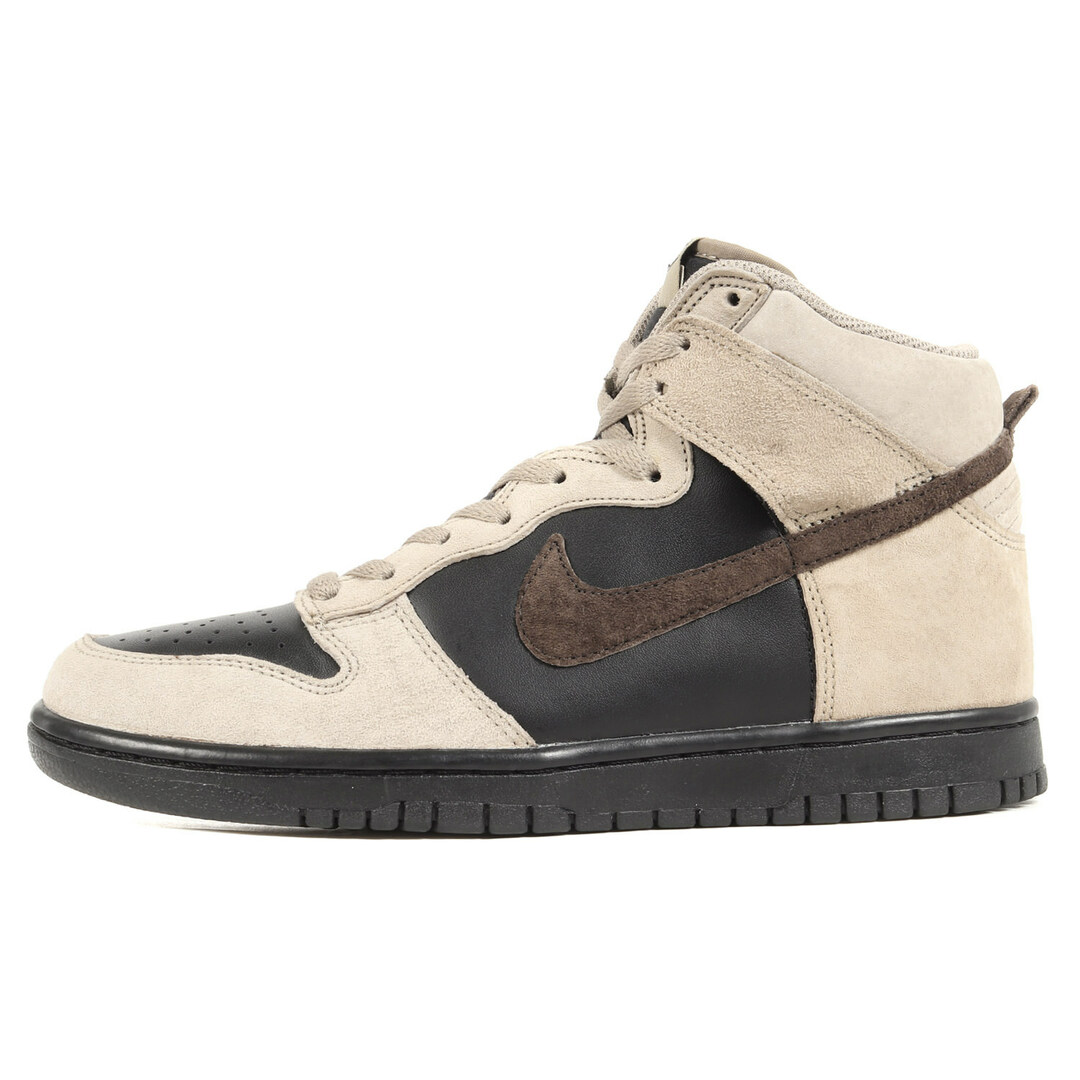 NIKE ナイキ DUNK HIGH (317982-204) 2011年 ダンク ハイ  カーキ ベルベッドブラウン サイズ：US8 26.0cm スニーカー 【メンズ】【美品】