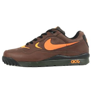 ナイキ(NIKE)のNIKE ナイキ ACG AIR WILDWOOD LE CLEVELAND BROWNS 2009年製 377757-281 エアワイルドウッド クリーブランド ブラウンズ NFL ダークシンダー トータルオレンジ サイズ：US9 27.0cm スニーカー【メンズ】【中古】【新品同様】(スニーカー)