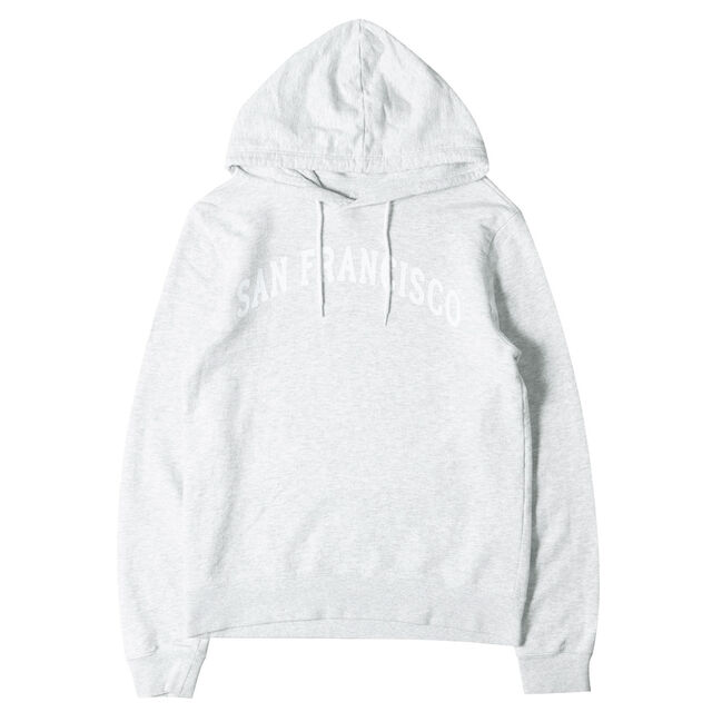 A.P.C. アーペーセー パーカー カレッジ ロゴ プリント スウェット