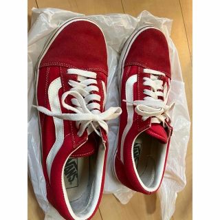 ヴァンズ(VANS)の【中古】VANS Red 27.5㎝(スニーカー)