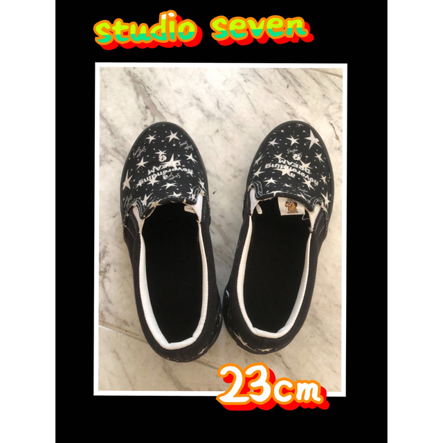 StudioSEVEN スニーカー23cm