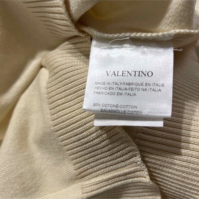 VALENTINO(ヴァレンティノ)のValentino ヴァレンティノ サマーセーター レディースのトップス(カットソー(半袖/袖なし))の商品写真