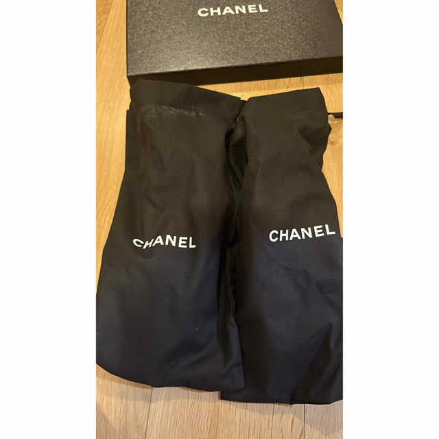 CHANEL(シャネル)のCHANEL バレリーナ フラットシューズ 36 黒 バレエシューズ シャネル レディースの靴/シューズ(バレエシューズ)の商品写真