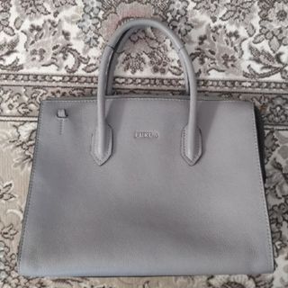 フルラ(Furla)のフルラ　FURLA　ハンドバッグ　ショルダーバッグ　グレー(ハンドバッグ)