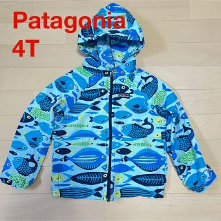 パタゴニア(patagonia)のPatagonia パタゴニア ベビー バギーズジャケット 4T 魚柄(ジャケット/上着)