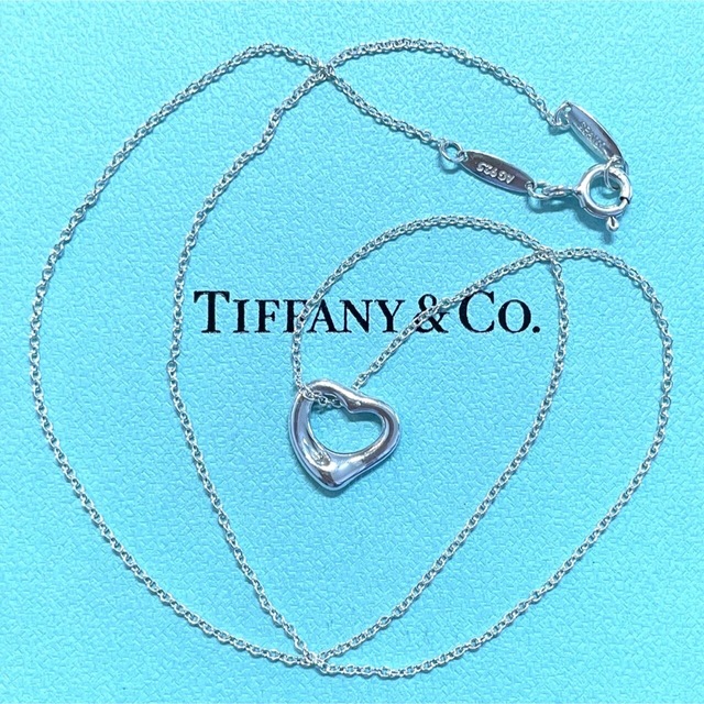 Tiffany & Co.(ティファニー)のティファニー オープンハート ネックレス  スモール スターリングシルバー925 レディースのアクセサリー(ネックレス)の商品写真