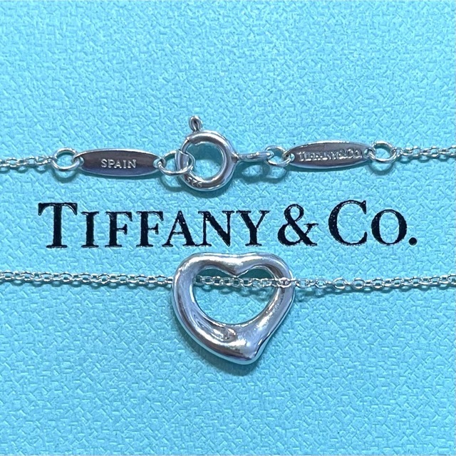 Tiffany & Co.(ティファニー)のティファニー オープンハート ネックレス  スモール スターリングシルバー925 レディースのアクセサリー(ネックレス)の商品写真