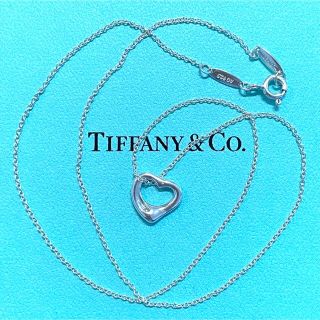 ティファニー(Tiffany & Co.)のティファニー オープンハート ネックレス  スモール スターリングシルバー925(ネックレス)