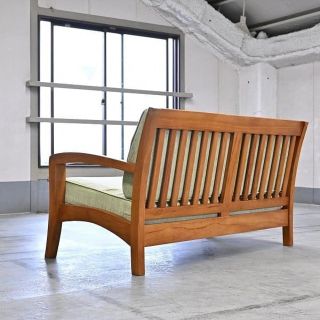 ソファ/ソファベッドSCANTEAK 15万「KONISKA」2人掛けソファ チーク