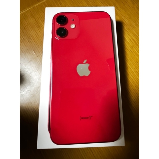 【美品】iPhone 12 mini レッド 128 GB docomo