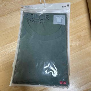 ユニクロ(UNIQLO)のユニクロ　カラークールネックT 半袖 Tシャツ M(Tシャツ/カットソー(半袖/袖なし))