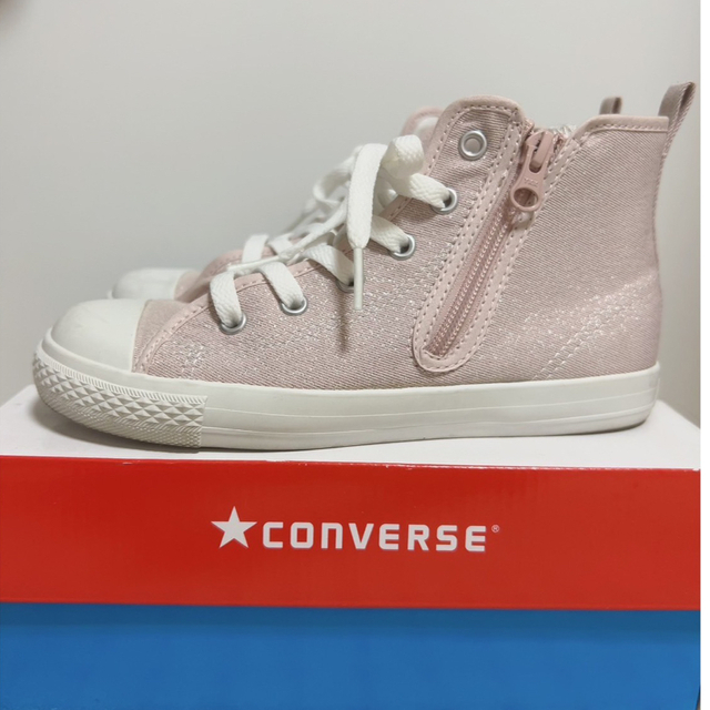 CONVERSE(コンバース)のチャイルド オールスター N シャイニーキャンバス Z HI キッズ/ベビー/マタニティのベビー靴/シューズ(~14cm)(スニーカー)の商品写真