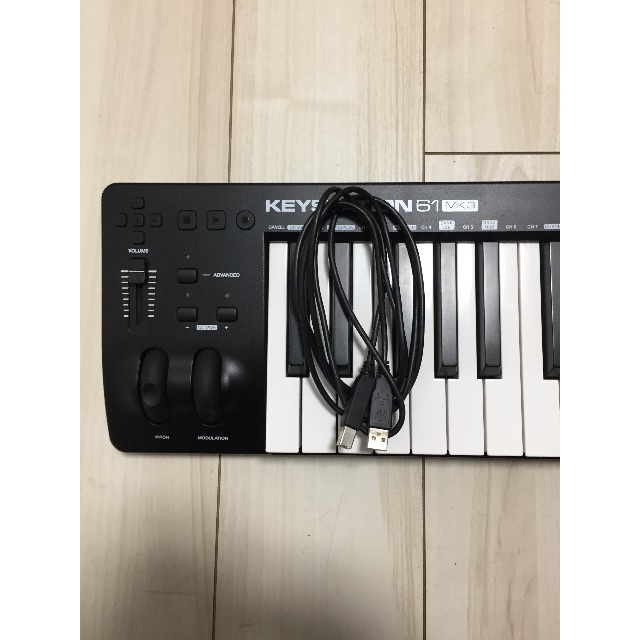 M-AUDIO KEYSTATION 61 MK3 MIDIキーボード 6
