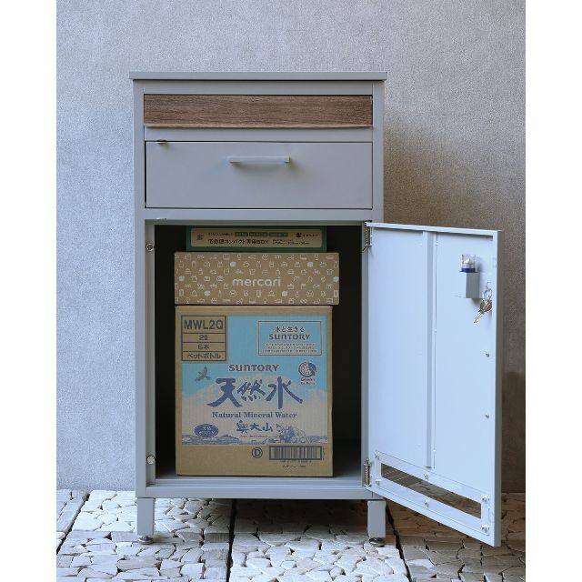MJ PTJK 宅配ボックス シルバー ポスト | www.jarussi.com.br