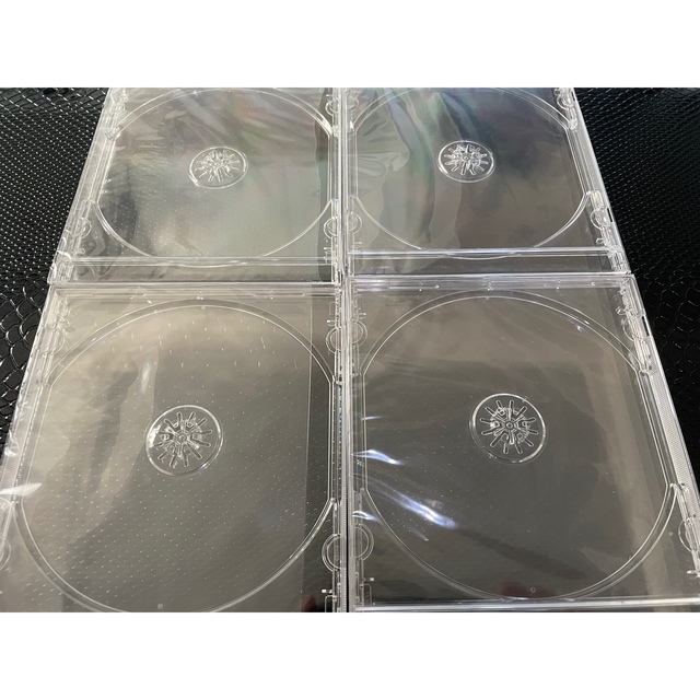 CD・DVD・Blu-ray 空ケース 4点セット インテリア/住まい/日用品の収納家具(CD/DVD収納)の商品写真