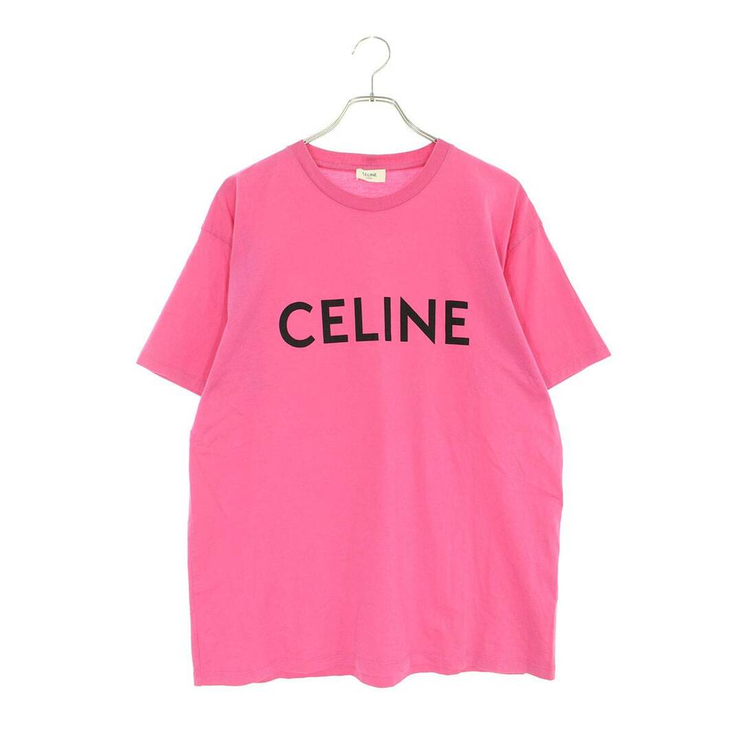 セリーヌバイエディスリマン  2X681501F ロゴプリントルーズフィットTシャツ メンズ S