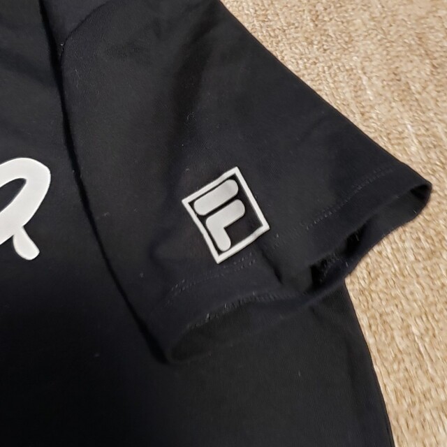 FILA(フィラ)のFILA　Tシャツ　黒　M レディースのトップス(Tシャツ(半袖/袖なし))の商品写真