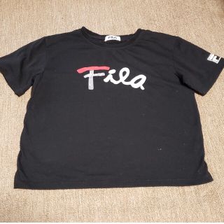 フィラ(FILA)のFILA　Tシャツ　黒　M(Tシャツ(半袖/袖なし))