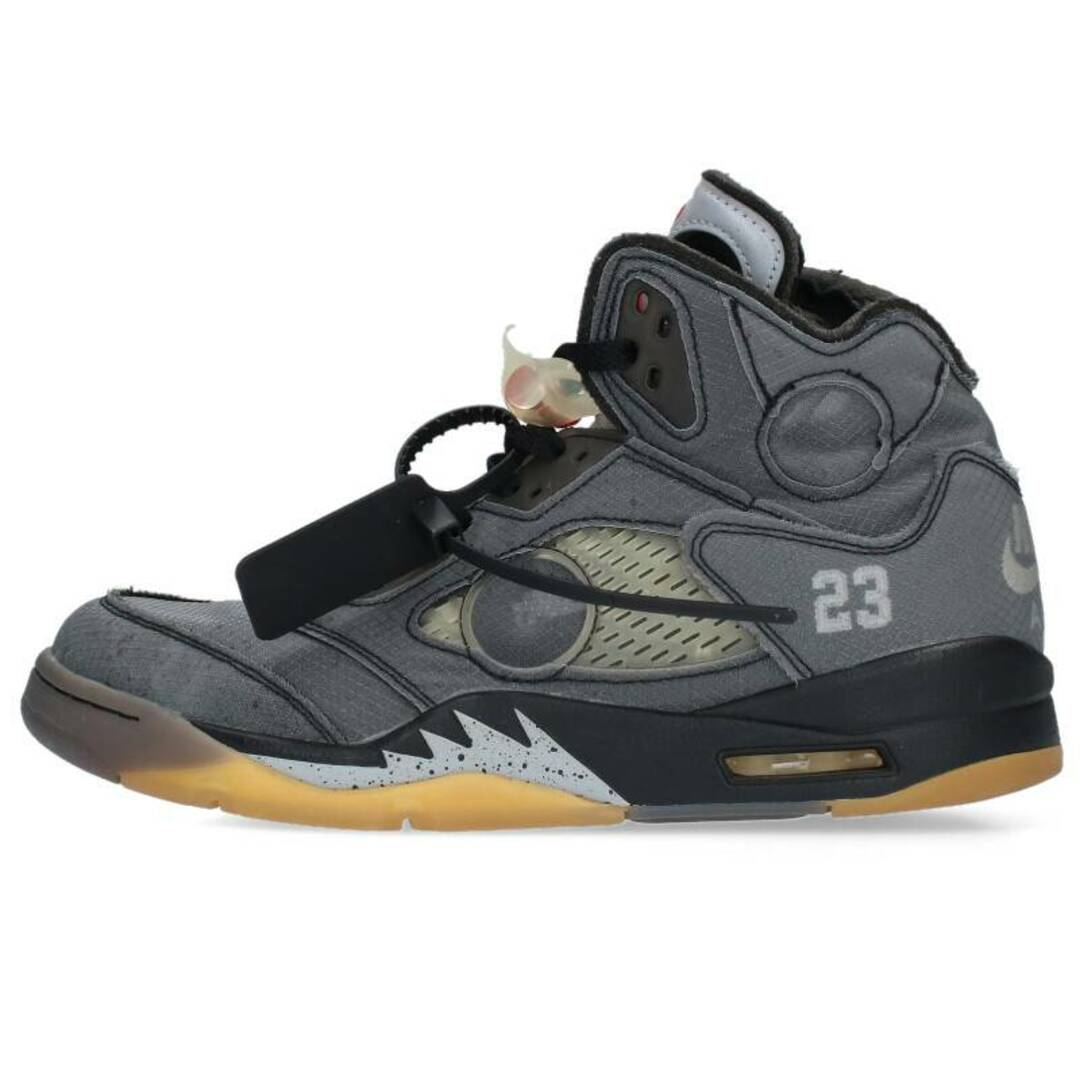 ナイキ オフホワイト  AIR JORDAN 5 RETRO SP CT8480-001 エアジョーダン5レトロスニーカー  メンズ 27.5cm