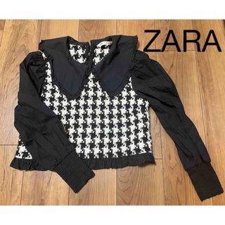 ザラ(ZARA)のZARA トップス(Tシャツ(長袖/七分))