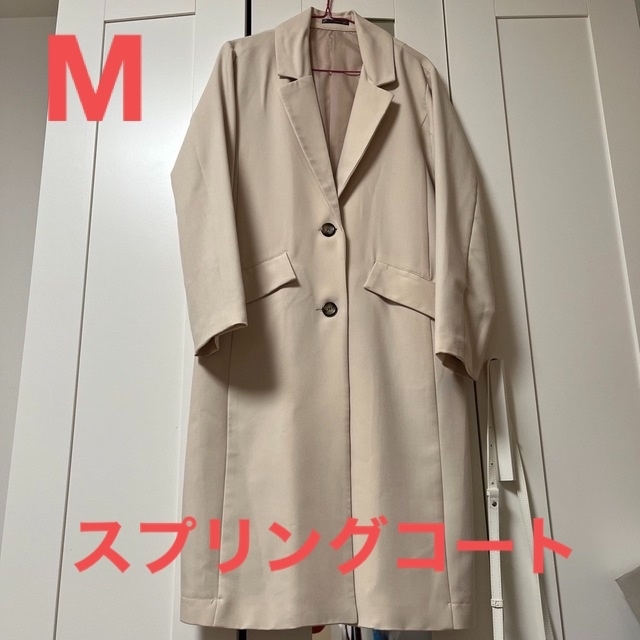 スプリング　ロングコート　ロングジャケット レディースのジャケット/アウター(スプリングコート)の商品写真
