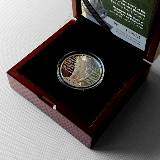 アイルランド 銀貨 15ユーロ ヒベルニア 希少 1枚の通販 by しろくま