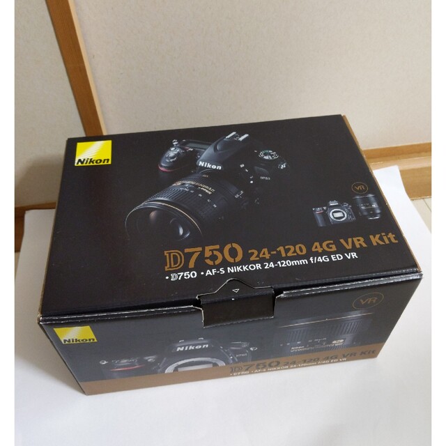【購入後未使用】ニコン(Nikon) D750 24-120 4G VR Kit