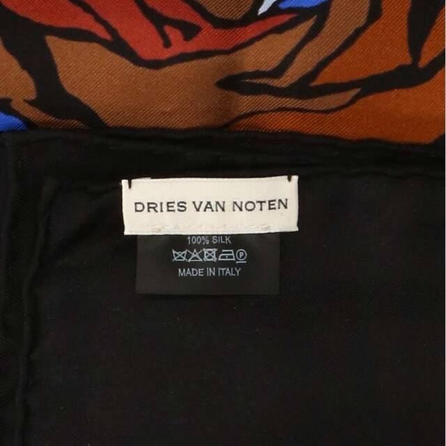 DRIES VAN NOTEN(ドリスヴァンノッテン)のドリスヴァンノッテン  21AW  FLUSH 212 3330 フラワー総柄シルクスカーフ レディース レディースのファッション小物(バンダナ/スカーフ)の商品写真