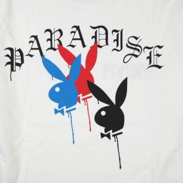 TAIN DOUBLE PUSH×PLAYBOY リバーシブル L/S TEE