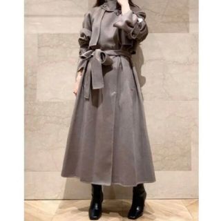 SNIDEL - スナイデル ウロコカシミアスタンドカラーコート モカの通販