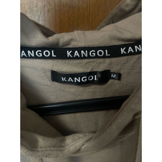 カンゴール(KANGOL)のKANGOL パーカー 7分袖 ベージュ(パーカー)