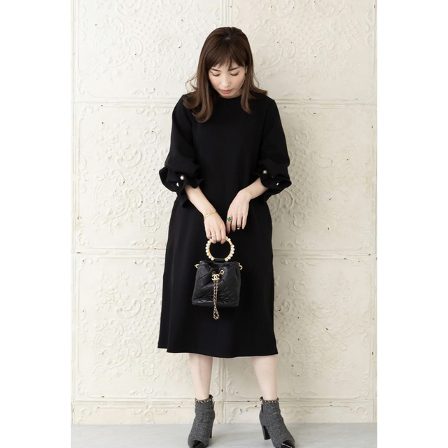 TREFLE+1 お袖パールワンピース www.krzysztofbialy.com