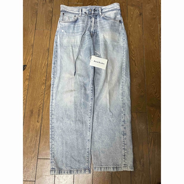 Acne Studios(アクネストゥディオズ)のACNE STUDIOS 1991 TOJ LIGHT BLUE TRASH メンズのパンツ(デニム/ジーンズ)の商品写真