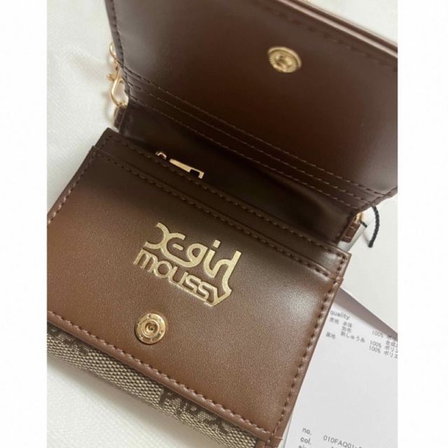 moussy(マウジー)のMOUSSY×X-girl♡XG MONOGRAM ウォレット♡コインケース レディースのファッション小物(財布)の商品写真