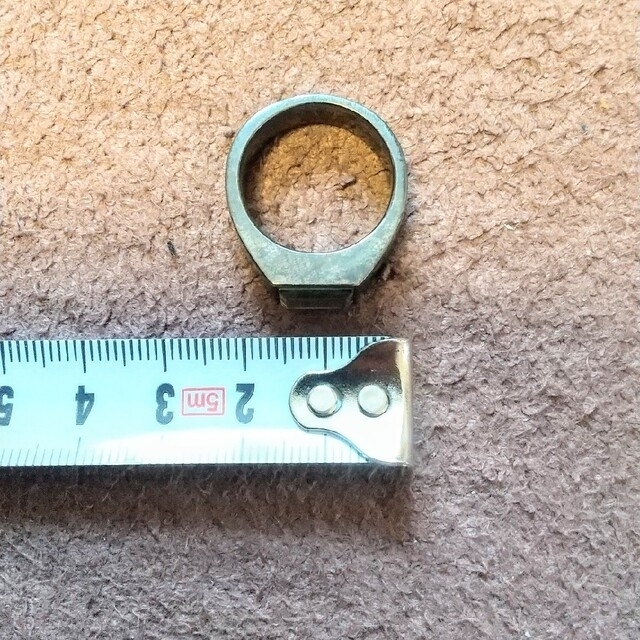 ✔️ラスト1点ブラックダイヤ指輪 メンズのアクセサリー(リング(指輪))の商品写真