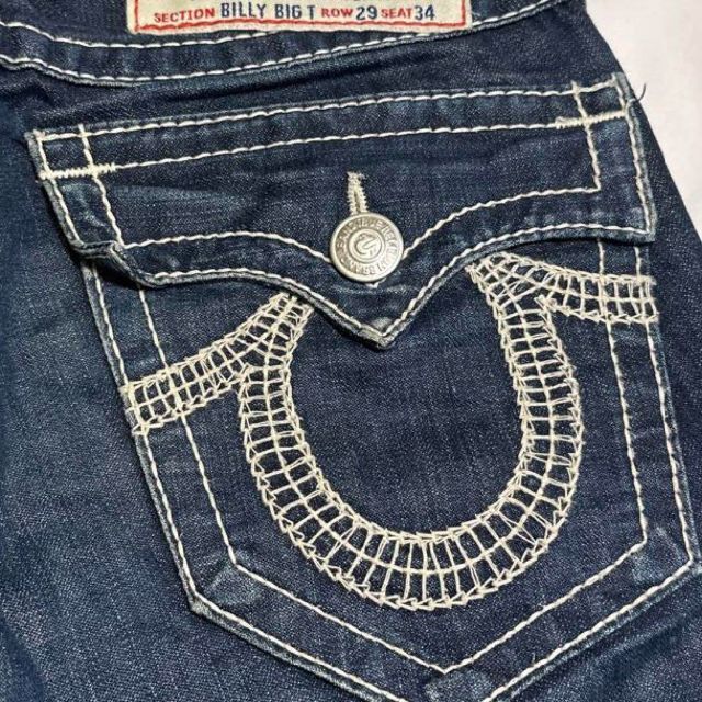 True Religion BILLY BIG T 29　白太ステッチ